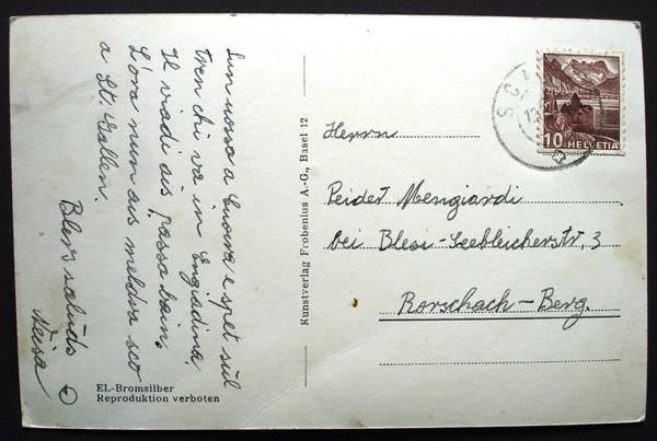 Ansichtskarten: CHUR – Gebraucht aus Jona von philajona 1