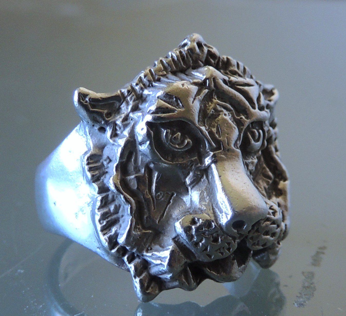 Anelli: Tiger Silber 925 Fingerring Gr. 63 – Usato da Waldenburg venduto da schaller707