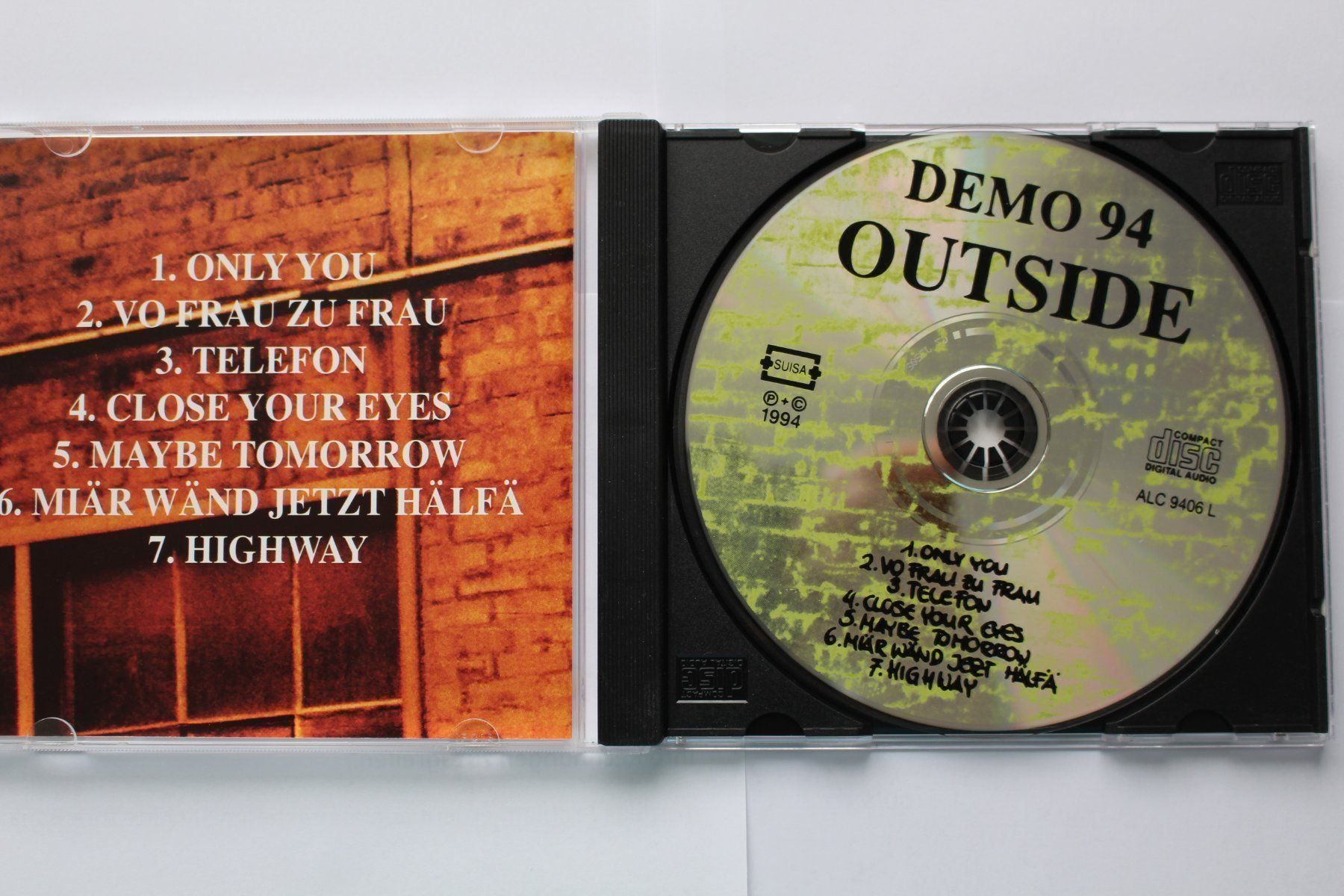 CD: OUTSIDE Mundart Rock vom Heidiland – Nuovo (secondo la descrizione) da Sargans venduto da Bomp 2