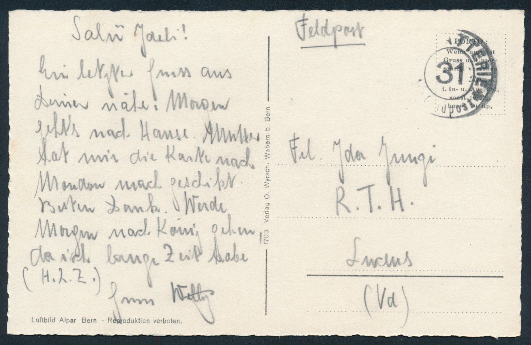 Cartoline postali: AK: Moudon – Usato da Bonau venduto da Profila3 1