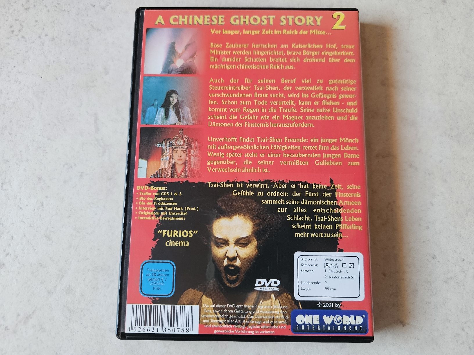 Tutti i DVDs: A Chinese Ghost Story 2 – Usato da Schneisingen venduto da backstore24 1