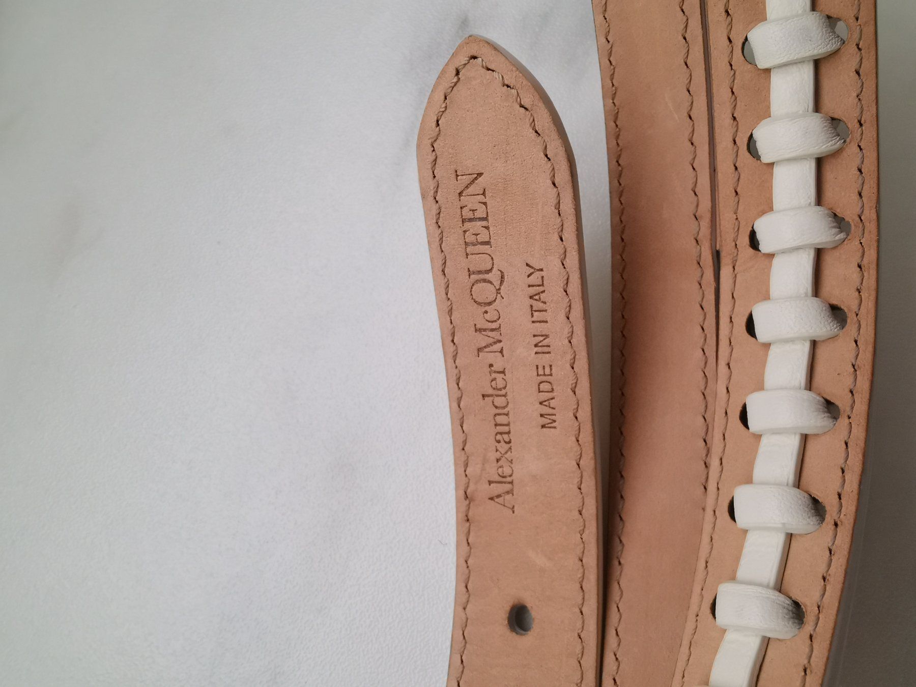 Alexander Mcqueen Cinture: Alexander mcqueen double belt Gurt 75 – Nuovo (secondo la descrizione) da Fehraltorf venduto da freeform2020 2
