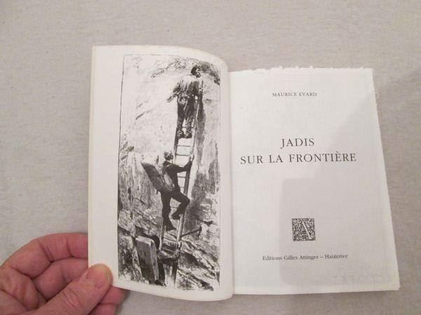 Bücher: Jadis sur la frontière – Gebraucht aus Neuchâtel von Dualseele 1
