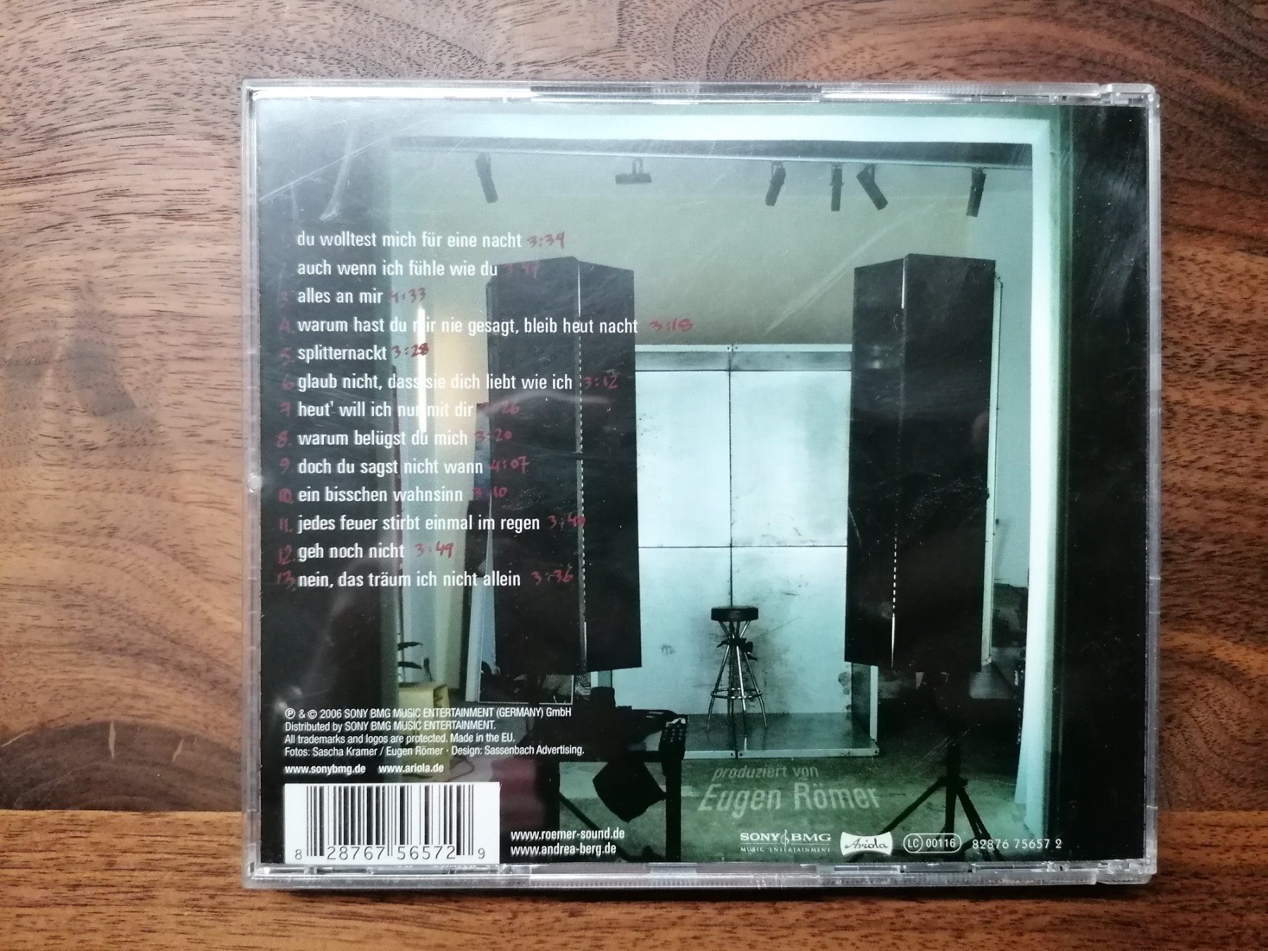 CD: Andrea Berg - Splitternacht CD – Usato da Büttikon AG venduto da Amineah 1