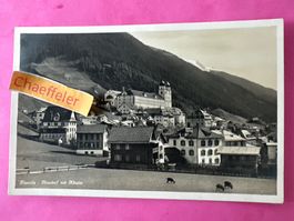 1927 Disentis - Neudorf mit Kloster