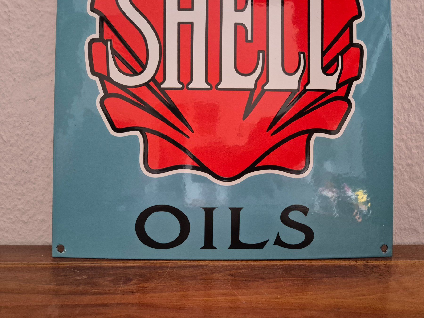 Shell Schilder: Emailschild Shell Logo Tankstelle Tanksäule Emaille Schild – Gebraucht aus Neuhausen von rraayy 3