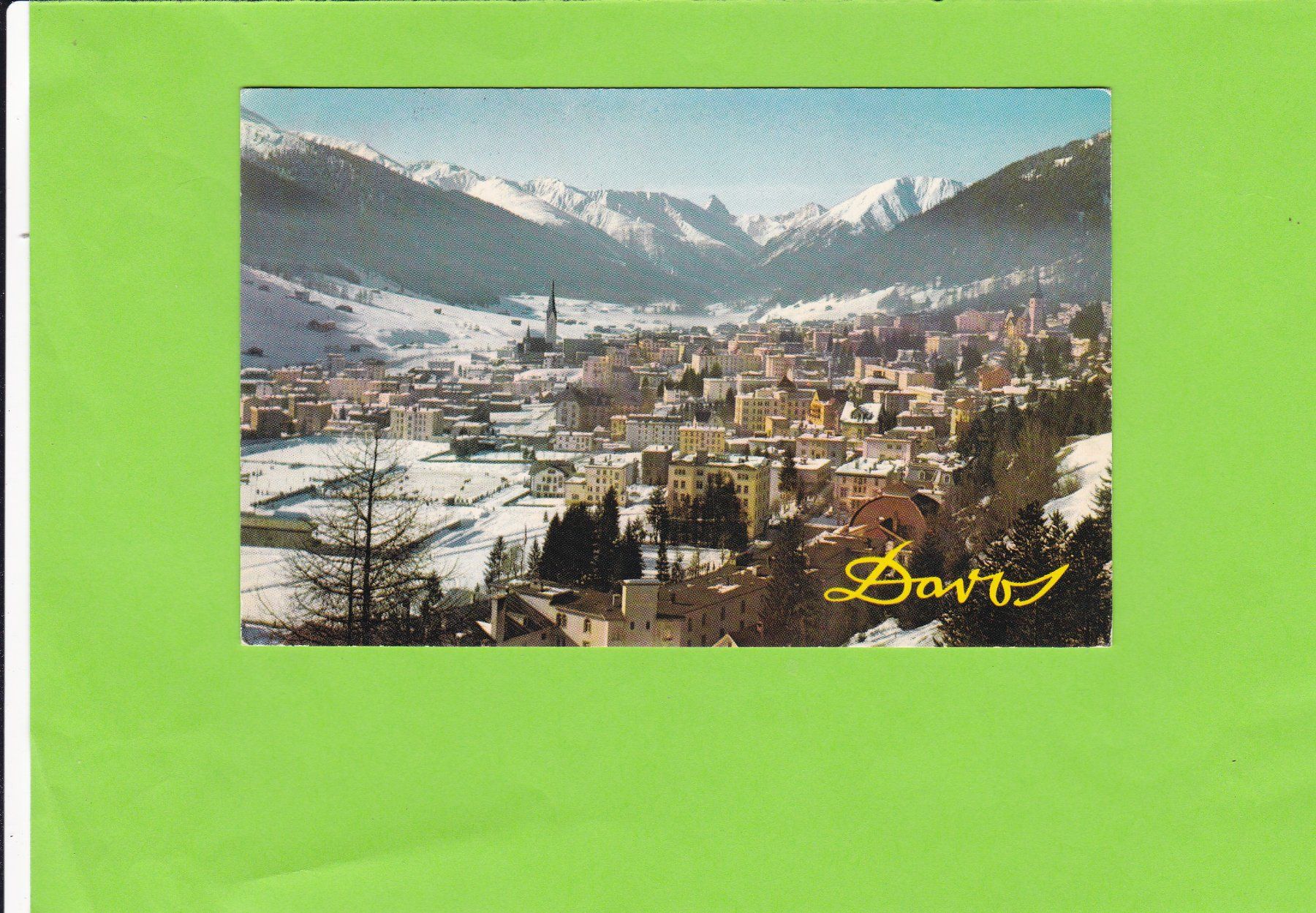 Cartoline postali: Davos – Usato da St. Peterzell venduto da neckertal