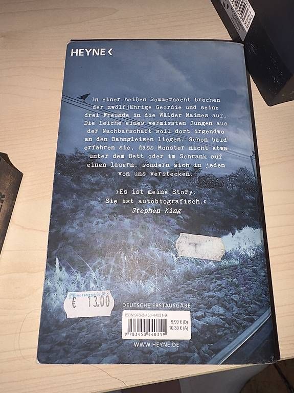 Libri: Die Leiche von Stephen King – Usato da Münchenstein venduto da van_2jtc 1