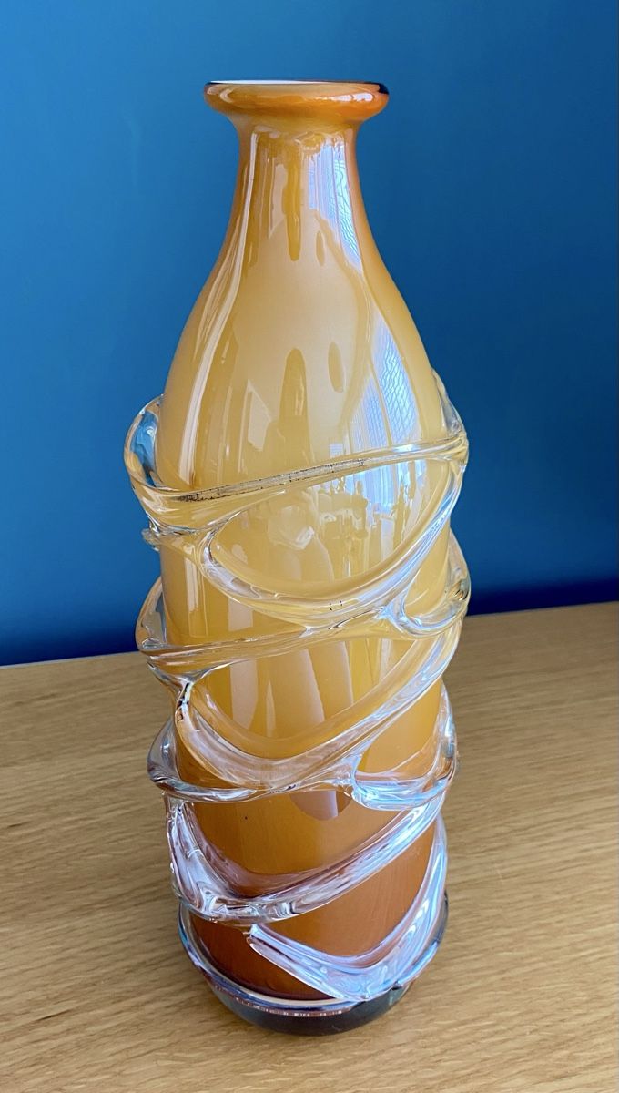Vasi & Recipienti: Vase en verre de Murano orange – Usato da Lausanne venduto da HomeDepose 2