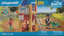PLAYMOBIL MY LIFE 71475 STARTER SET FALEGNAME AL LAVORO New