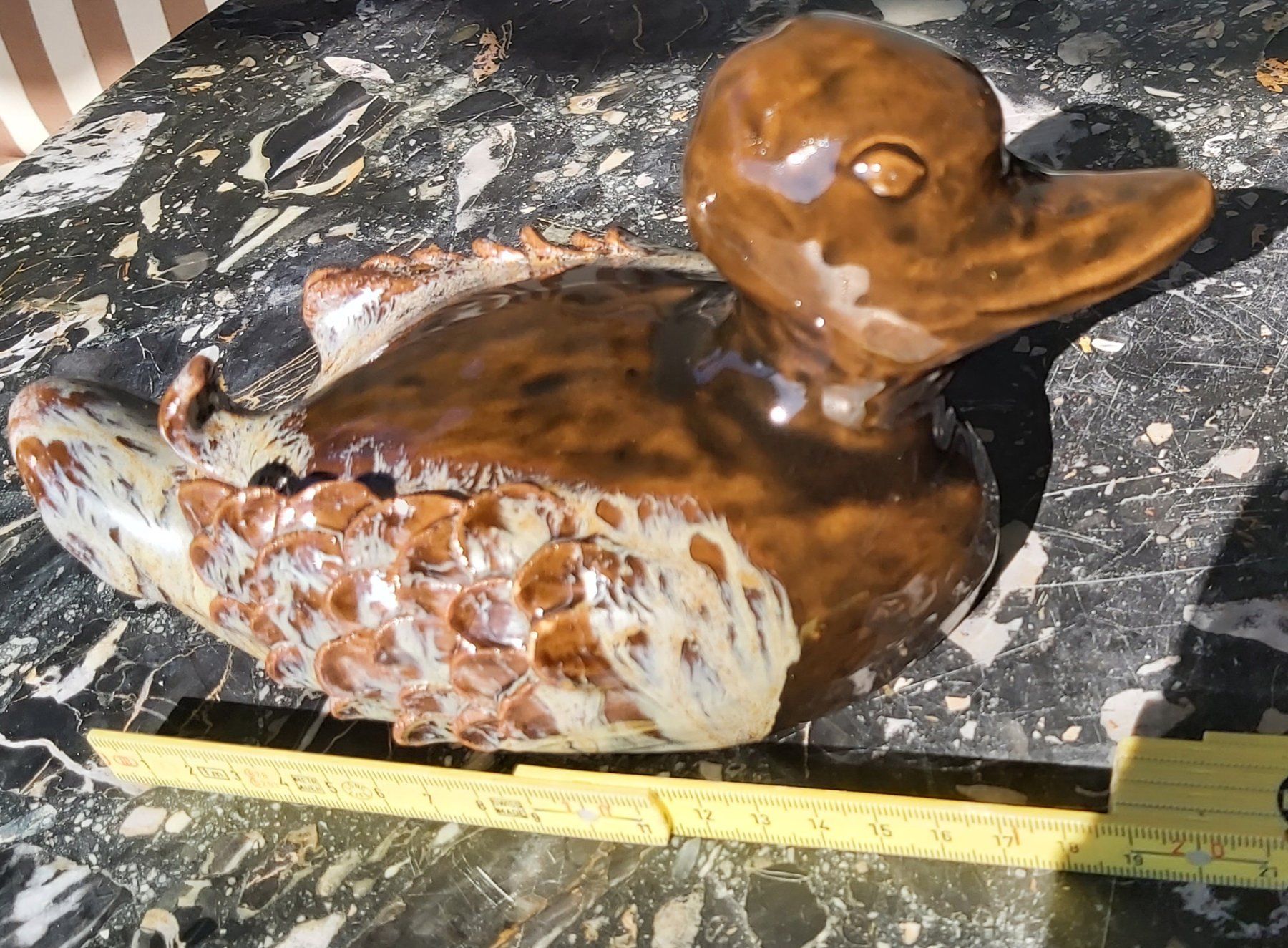 Tutte le decorazioni: Ente aus Ton – Nuovo (secondo la descrizione) da Greppen venduto da 86Sina 1