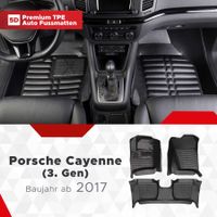 5D Premium Auto Fussmatten Porsche Cayenne (3.Gen) ab 2017