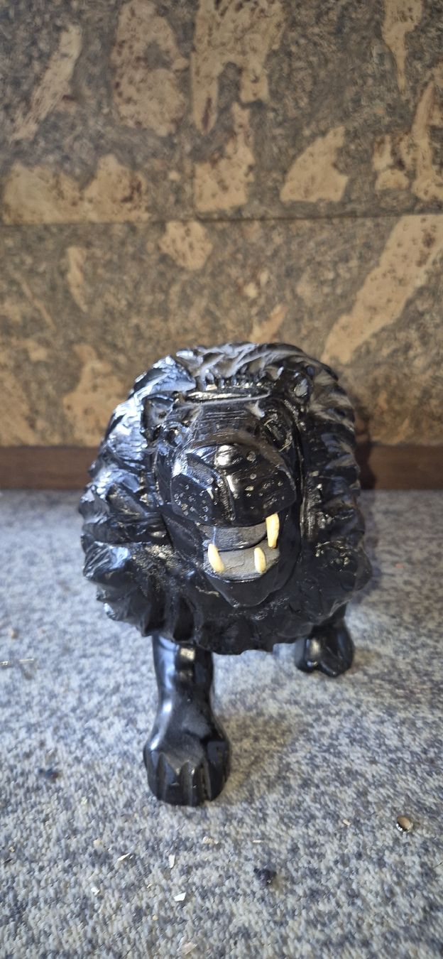Figurines: Löwenfigur schwarz ca. 55cm Länge – D'occasion à Netstal par rin_qm2x 1