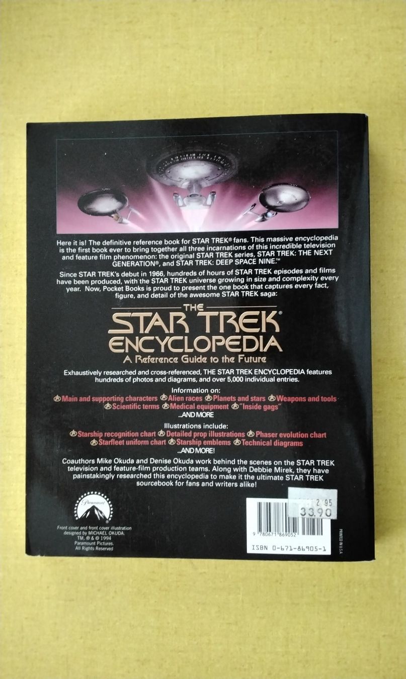 Libri: The Star Trek Encyclopedia – Usato da Langnau am Albis venduto da Charlytheant 1