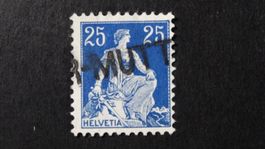 MÜNSTER - MUTTEN (Graubünden)  Stabstempel   139