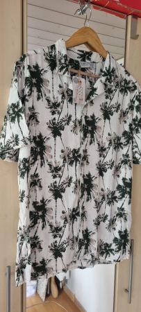 UP2 Fashion Hemd, Palmenmuster, Gr. M, Sommer, Neu!