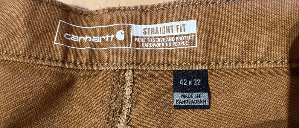 Carhartt Pantaloni: Carhartt Arbeitshose, Grösse 42/32, Farbe Braun, Top Zust... – Usato da Grindelwald venduto da mattiji 2