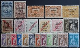 Congo Portugal Kolonie ex. Kat. 87-132*/(*)/gest. 1913/15