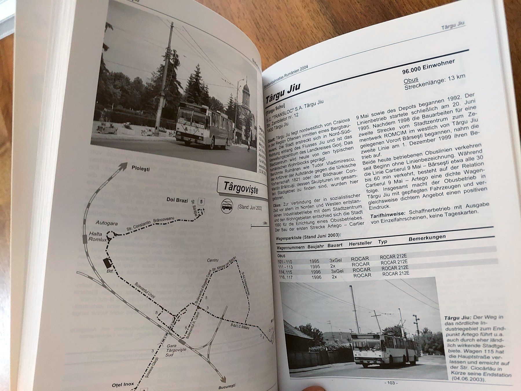 Riviste & Magazine: Strassenbahnatlas Rumänien 2004 – Usato da Schönenwerd venduto da Steidi 3