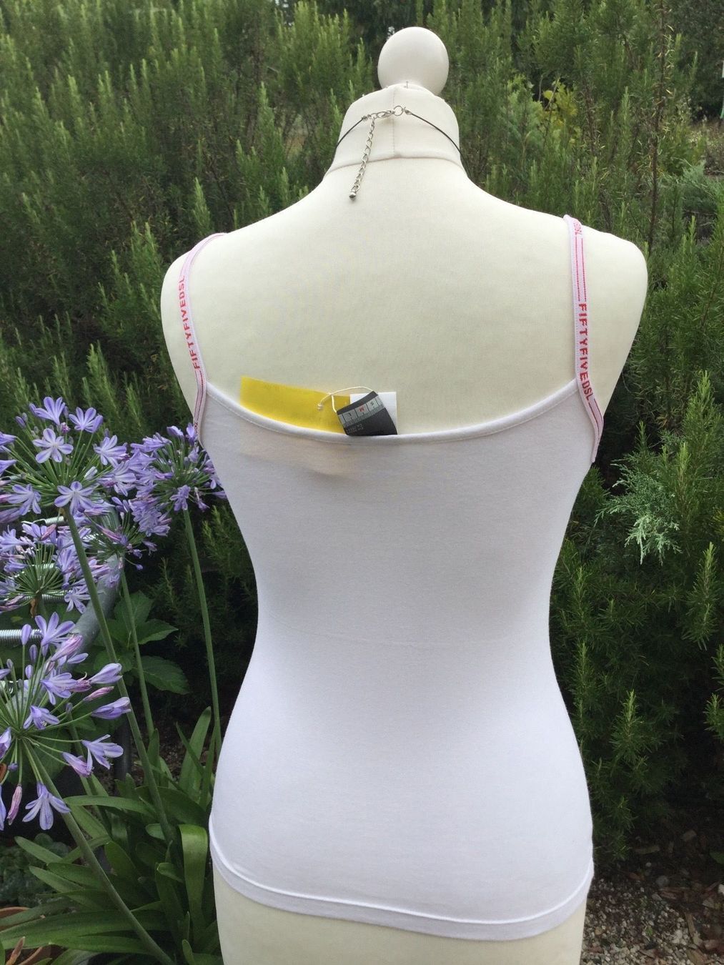 Top: Top blanc FIFTY FIVE DSL – Nuovo (secondo la descrizione) da Agiez venduto da chouchanelle 4