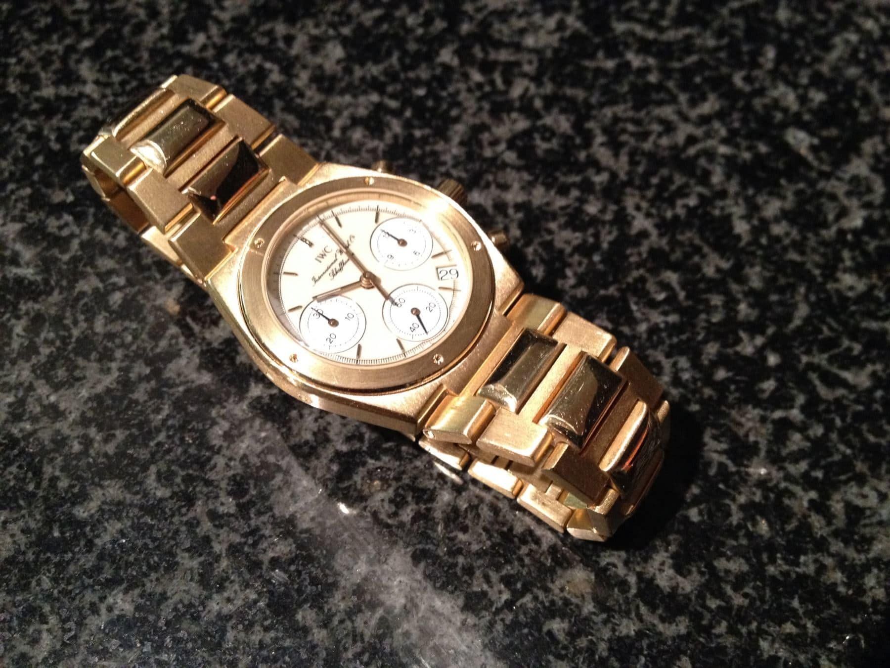 IWC Uhren: IWC 18K INGENIEUR CHRONO REF. 3733 RARE – Gebraucht aus Luzern von schuhparadies159