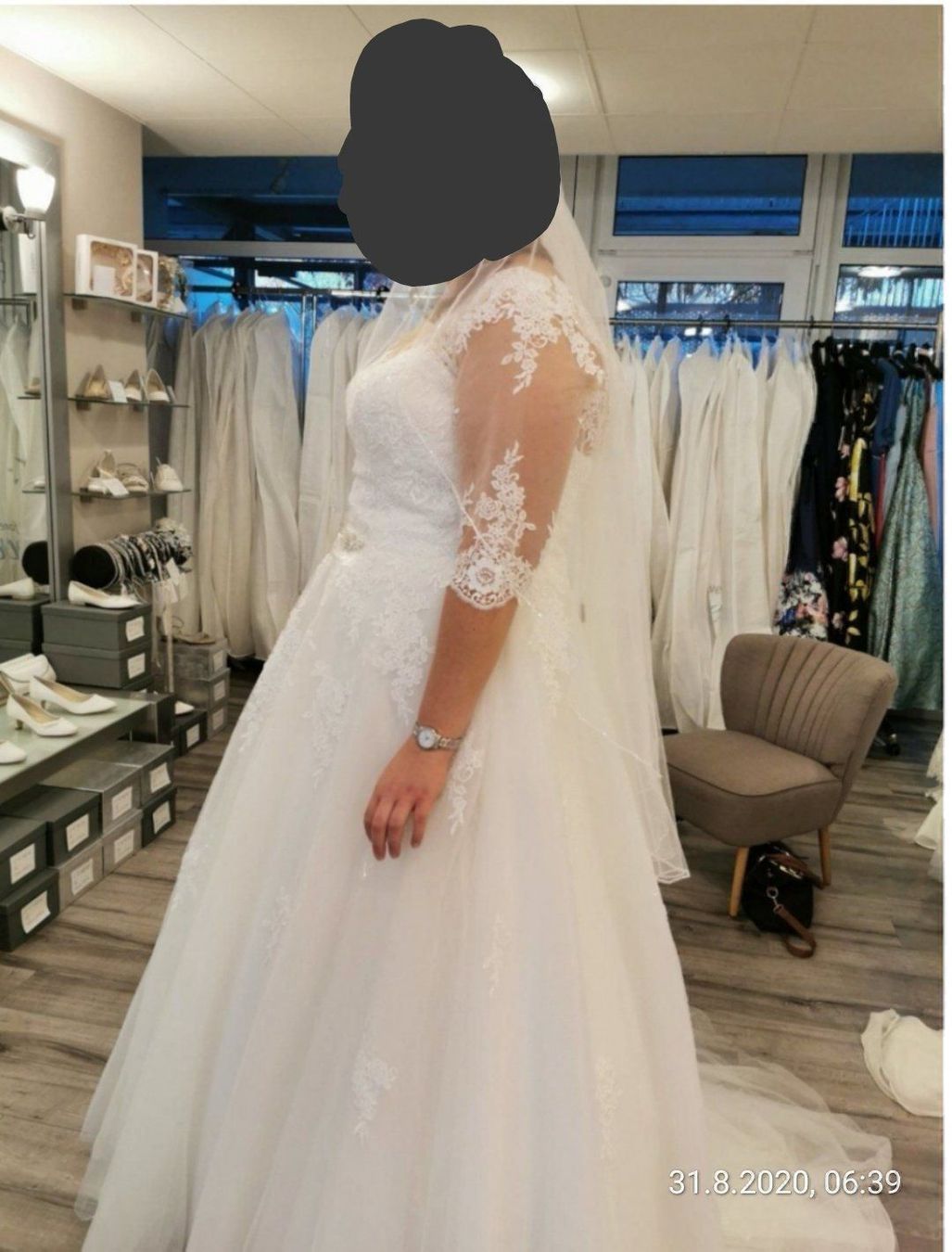 Kleider: Brautkleid Ivory – Gebraucht aus Flaach von Jamina222 4