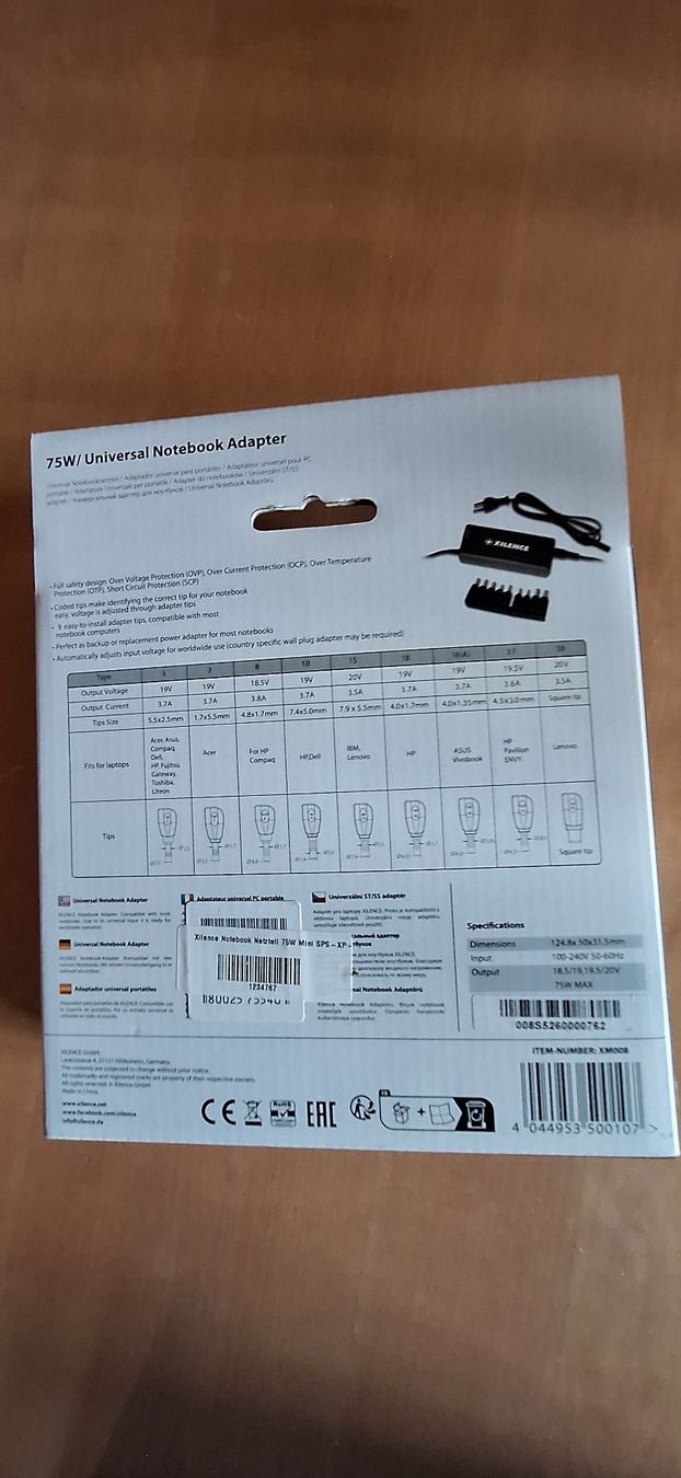 Lecteurs & Adaptateurs: Notebook Adapter universal – Neuf (Voir description) à Achseten par schwiri035 1