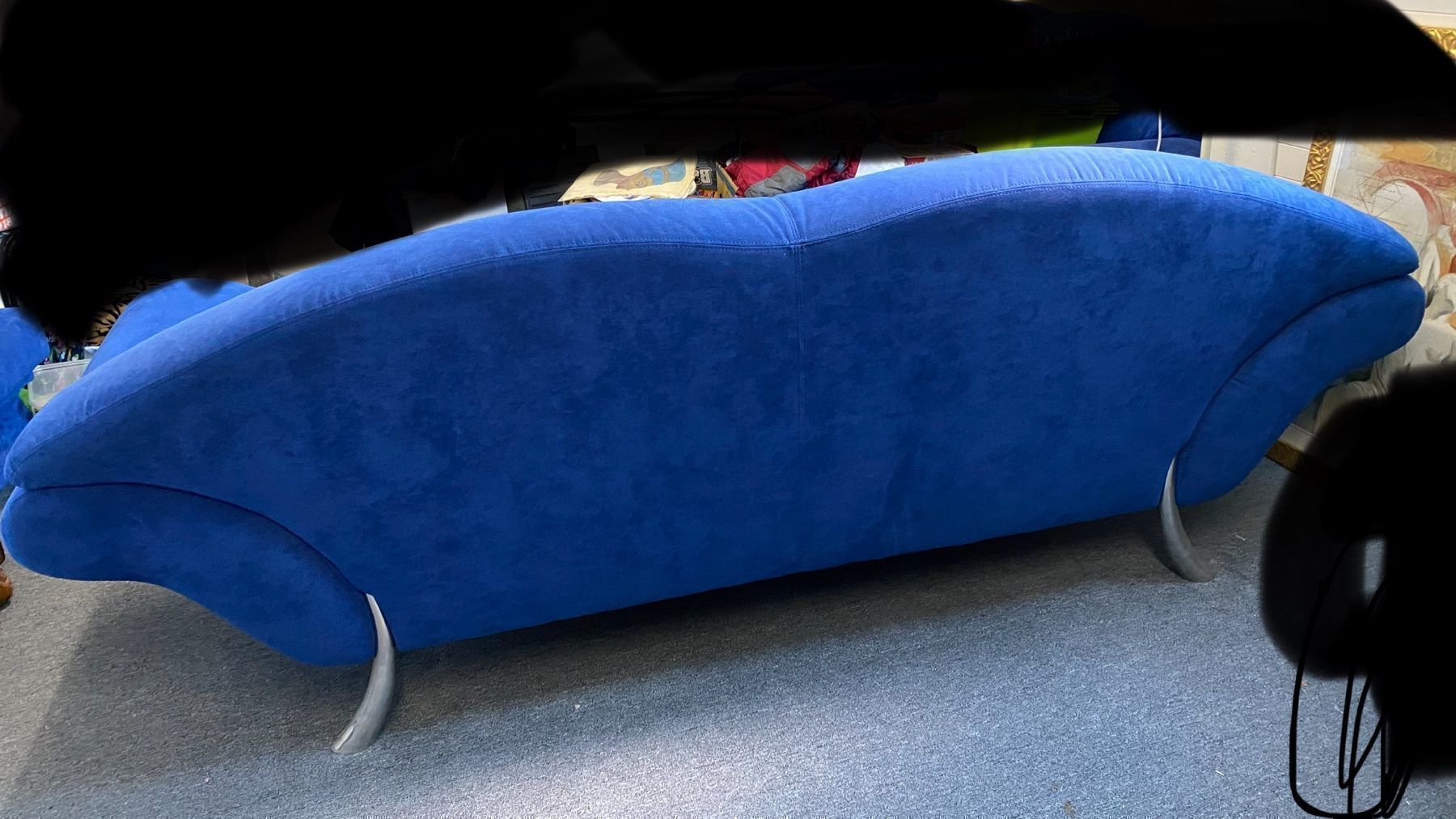 Divani: Echtes Alcantara 2 Zweisitzer Sofa – Usato da Dietlikon venduto da Ss11 3