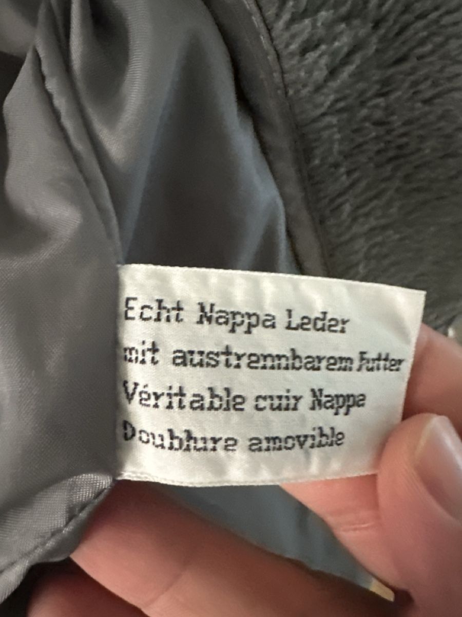 Jacken: Avanti Nappa Leather Jacket with Removable Lining Grey – Gebraucht aus Thalwil von fsc_d9h5 3