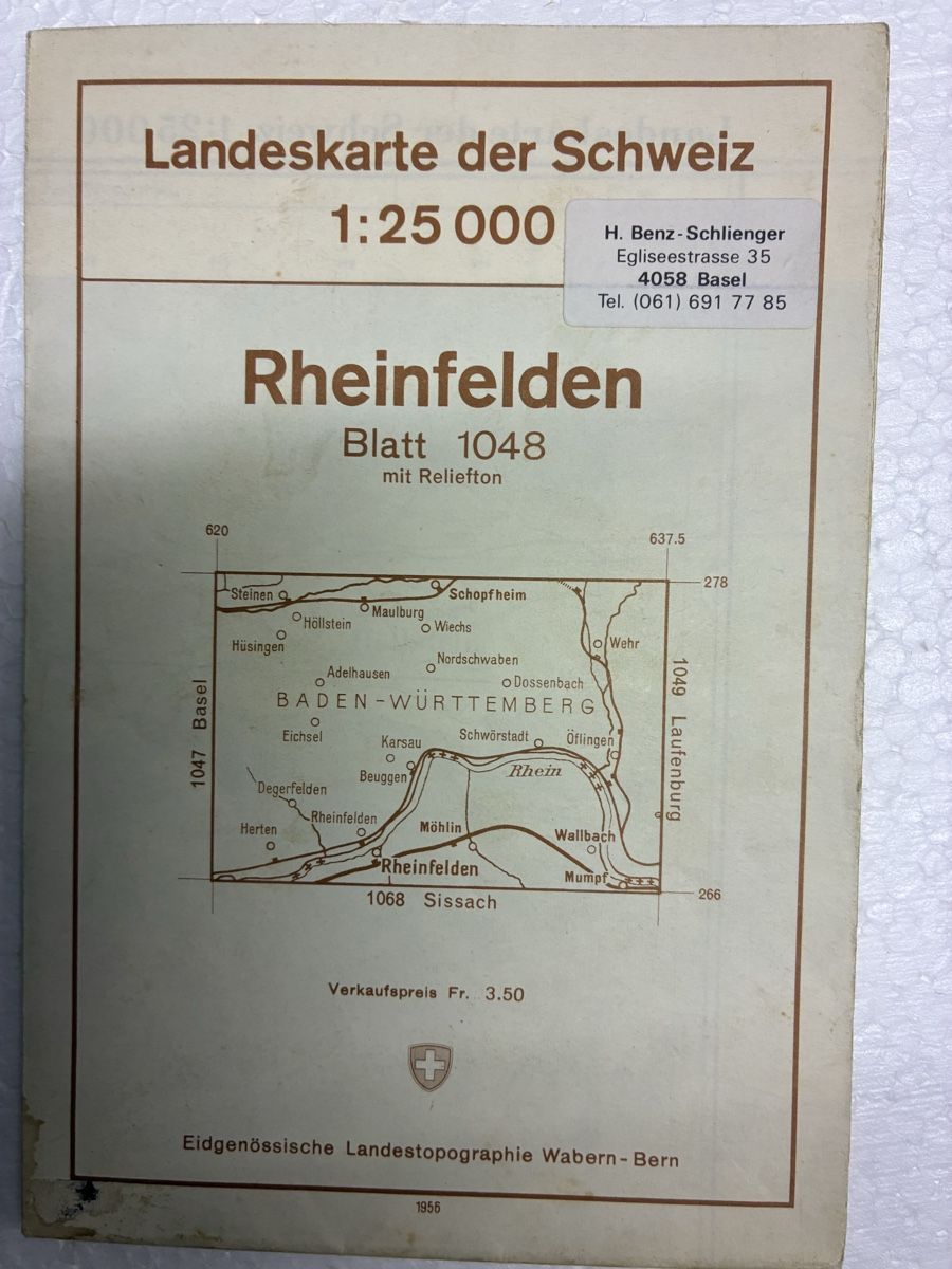 Cartes géographiques & atlas: 1 Landeskarte 1:25000 – D'occasion à Bubendorf par Mia111