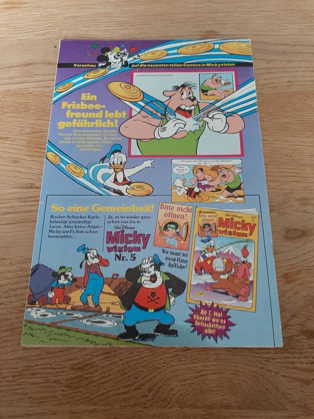 Comics: Micky Vision Heft 4, 1985 – Gebraucht aus Affoltern am Albis von Sabinezc 1