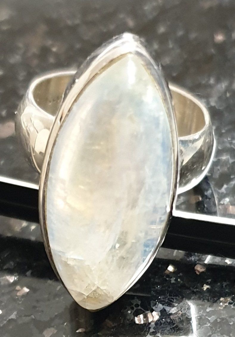 Anelli: Wunderschöner Silber Ring 925 mit Monstein – Nuovo e nell'imballaggio originale da Füllinsdorf venduto da Sternenblick19 1