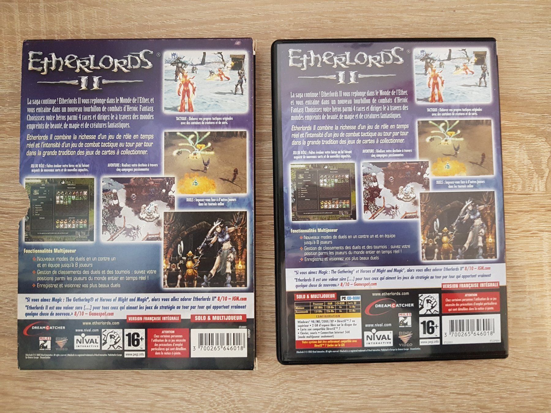 Giochi: Etherlords II (2 CDs) - PC – Usato da Carouge GE venduto da Franllo 1