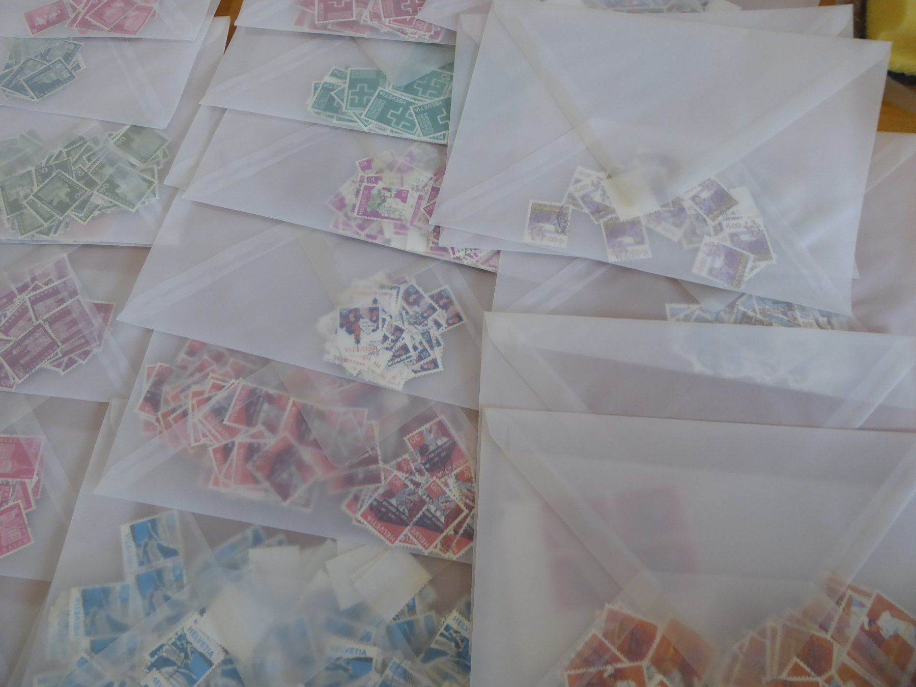 Tous les timbres: GROSSER DUBLETTEN POSTEN SCHWEIZ – D'occasion à Rothrist par swisstools 2