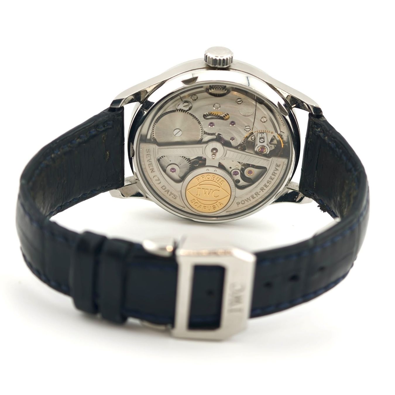 IWC Orologi: IWC Portugieser Automatic 7 Days Silver Dial – Usato da Montreux venduto da CashPay_Montreux 6