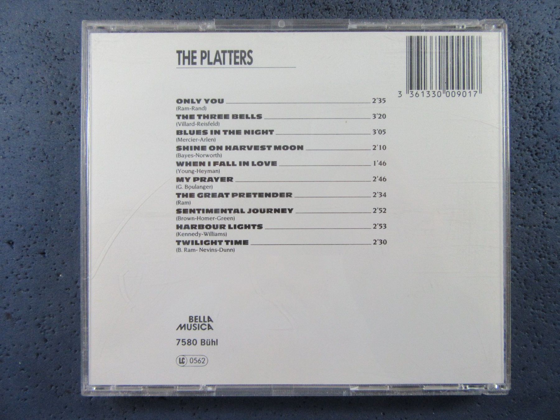 CD: THE PLATTERS CD ORIGINAL RECORDINGS " ONLY YOU " – Usato da Ettingen venduto da Hausi4711 1