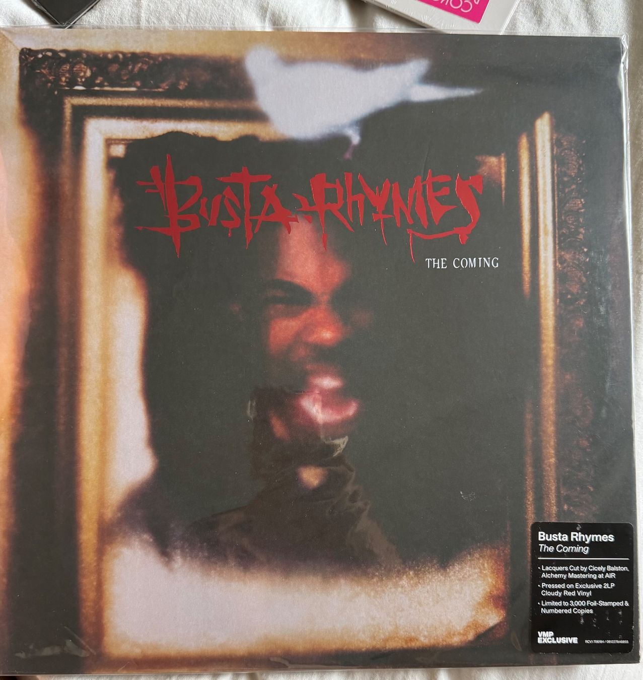 Dischi in vinile: Busta Rhymes the comming cloudy red Vinyl USA Import – Nuovo e nell'imballaggio originale da Oberrieden venduto da mat_v96j 1