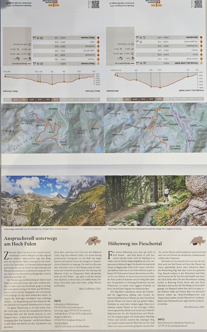 Riviste & Magazine: DAS WANDERN "Magazin der Schweizer Wanderwege" – Nuovo (secondo la descrizione) da Weinfelden venduto da heibo02 1