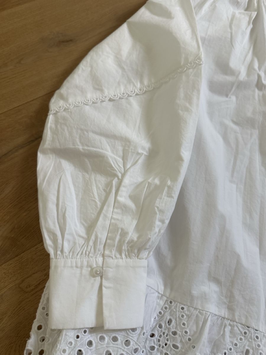 H&M Kleider: Robe brodée H&M blanche taille S comme neuve – Neu (gemäss Beschreibung) aus Commugny von rus_my8v 2