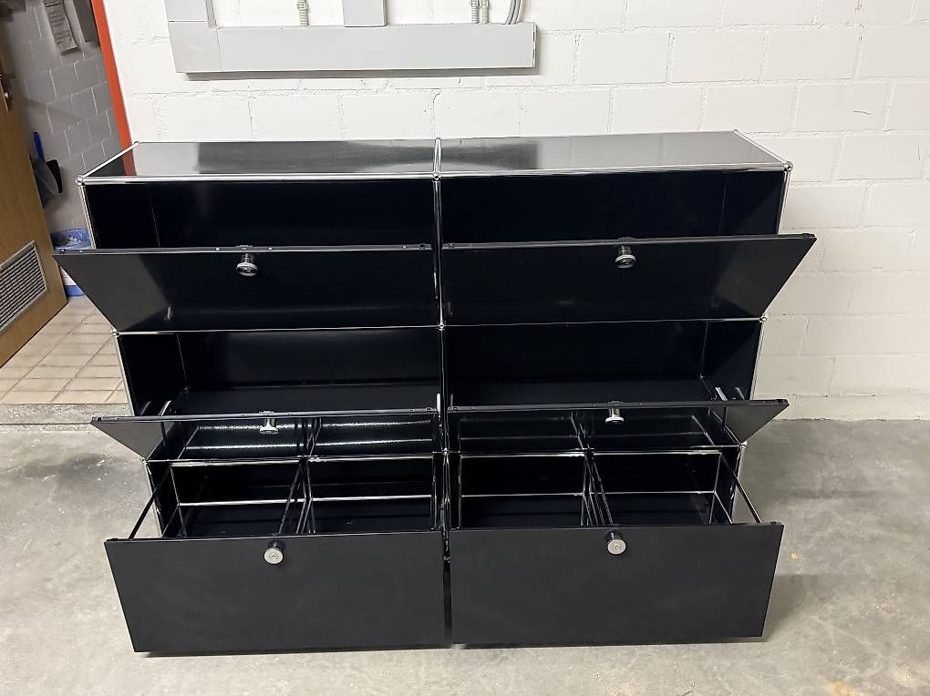 USM Commodes: USM Haller Sideboard Schwarz 2x3 – D'occasion à Dietikon par Kumar_Occasionen 3