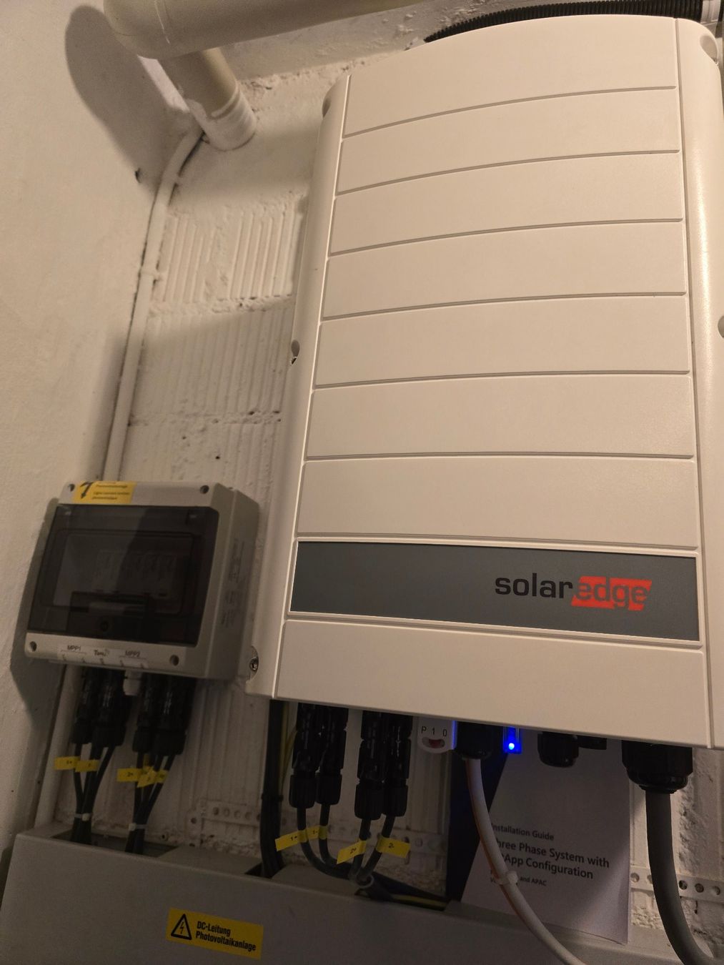 SolarEdge Onduleurs: Solar Edge SE10K SetAPP Wechselrichter 3 Phase String 10KW A – D'occasion à Ehrendingen par Abacus1950