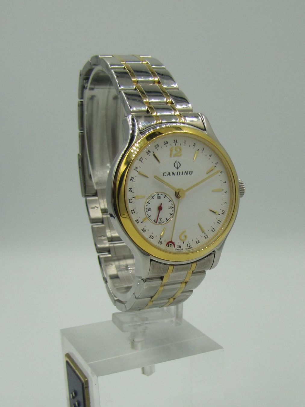 Candino Montres: Candino bicolor, Automatic mit Pointer & kl. Sekunde. NOS – Neuf (Voir description) à Pieterlen par Flipper0