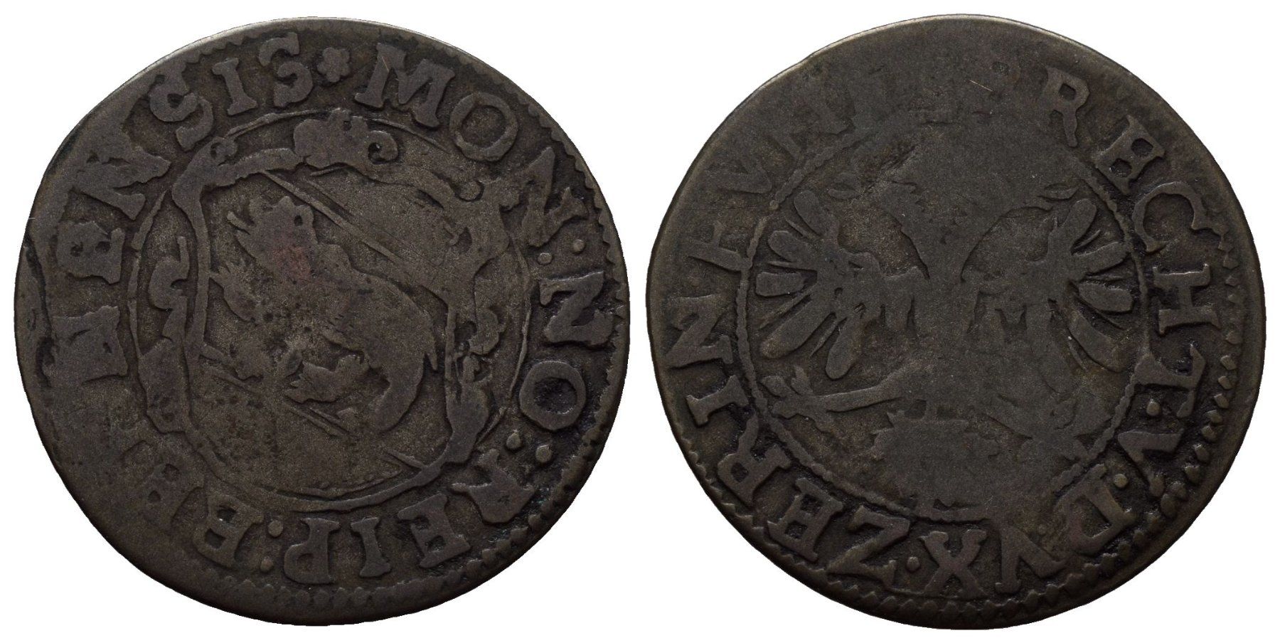 Tutti le monete: Bern Batzen o.J. 17.Jh.  /2308 – Usato da Trimbach venduto da Solothurn1