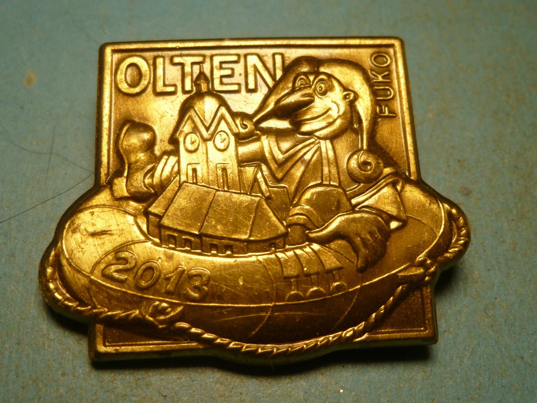 Placchette & Badge: OLTEN 2013 MESSING – Usato da Ried (Muotathal) venduto da Mandarin02