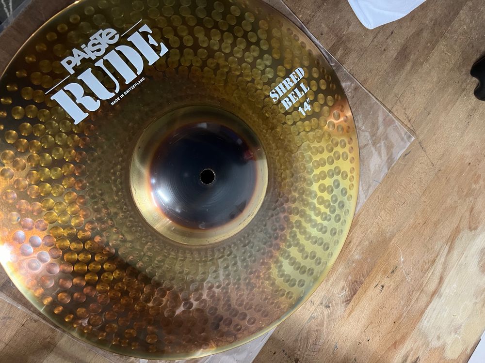 Paiste Rude SHRED BELL 14“ | Kaufen auf Ricardo