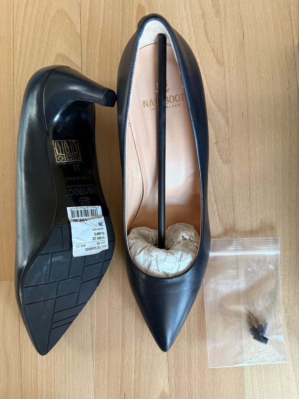 Navyboot Scarpe da donna: Navyboot Pumps Dunkel Blau (Gr. 36) – Nuovo (secondo la descrizione) da Wädenswil venduto da anamaria_steinfurth 1