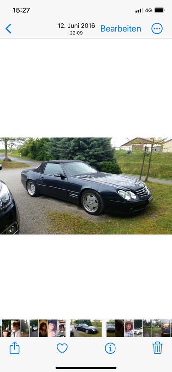 Mercedes SL 500 Cabrio Jahrgang 1996