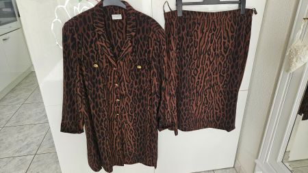 2-Teiler Deux-pieces Basler Leopard Gr. 48 Anzug
