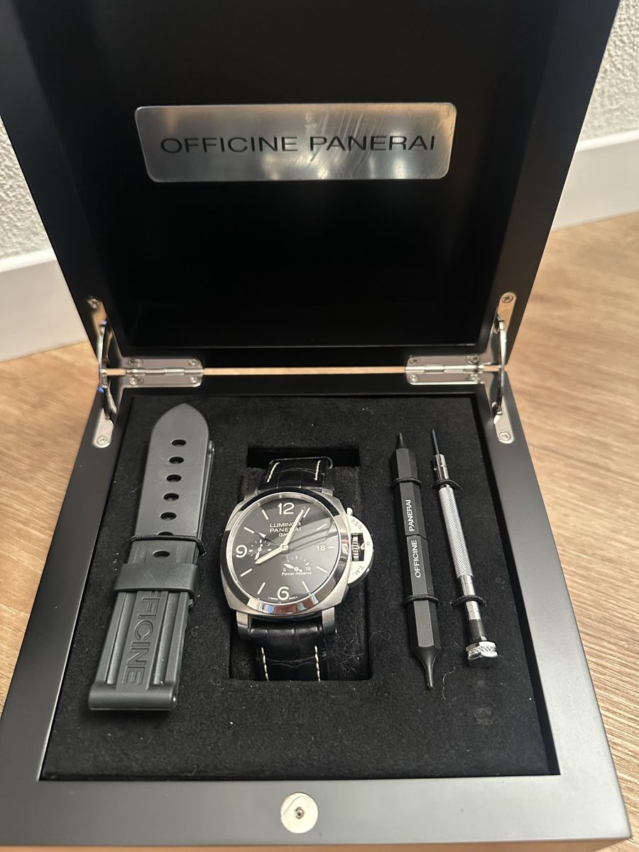Panerai Uhren: Panerai Luminor GMT, Top Zustand, Full Set – Neu (gemäss Beschreibung) aus Zürich von yvonne.knoblauch 1