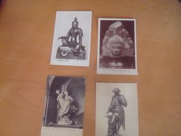 No15 Postkarten Statuen AB NUR 50 RP